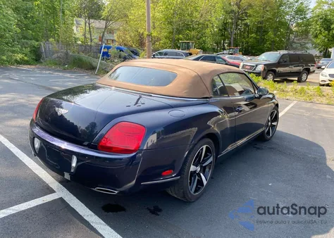 2007 Bentley Continental Gtc из США, поврежденный, VIN SCBDR33W17C043914